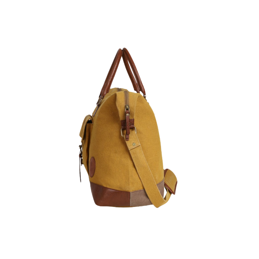Mona B Canvas Duffle Bag