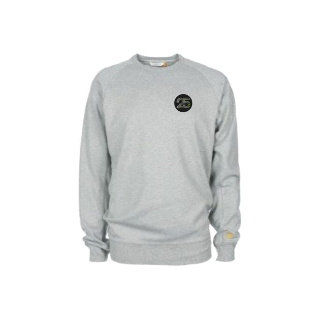 Light Gray Crew Neck Sweatshirt