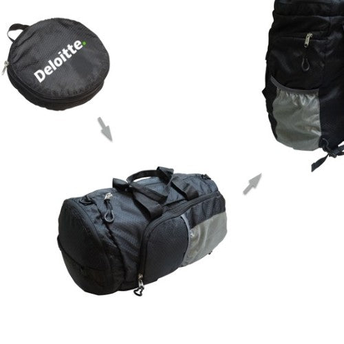 The Cool collapsible back pack cum travel bag