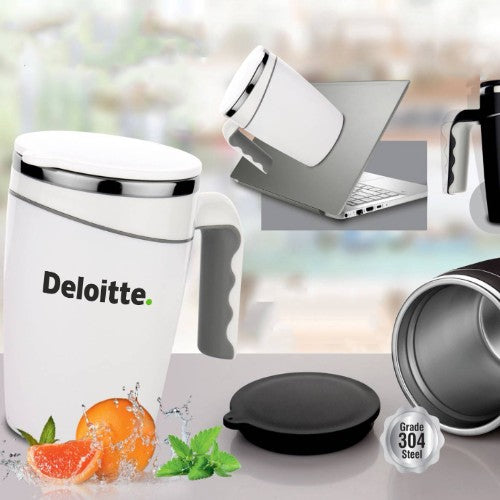 Cambridge Magic Stainless Steel Mug With 304 Steel | Spill Free Design