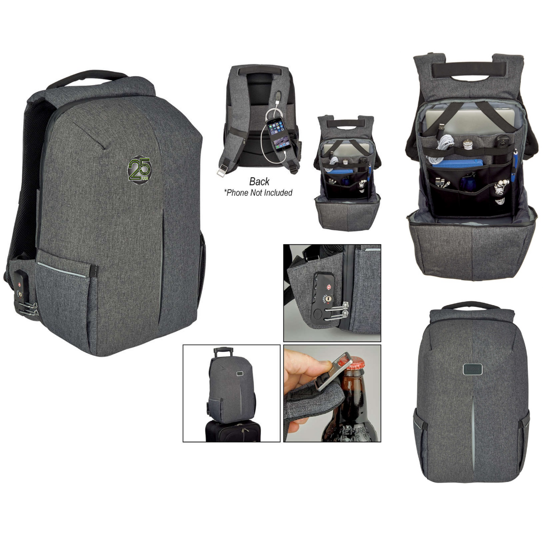 Premium Anti Theft Backpack with Combination Lock
