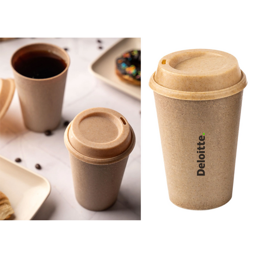 Rice Husk Sipper Cups