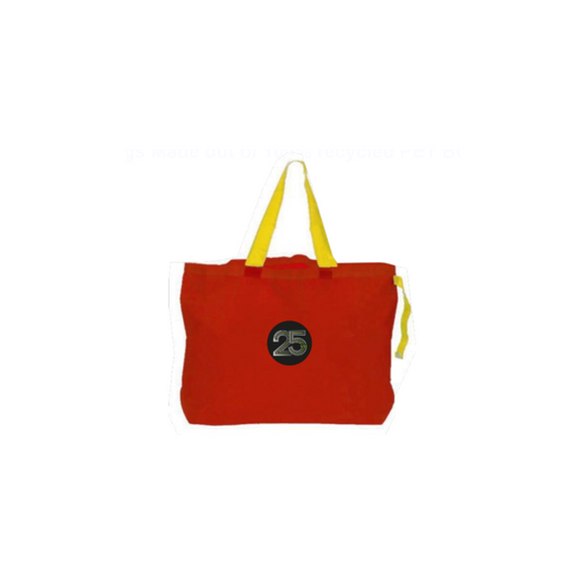 Vibrant Red Tote Bag