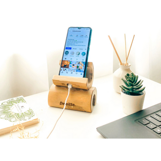 Bamboo Mobile Holder