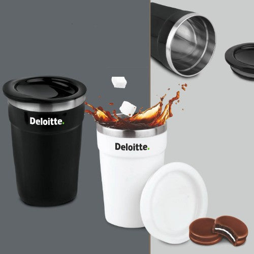 Flash: Stainless Steel Coffee Mug | 4 Panel