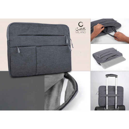 Mini laptop bag / sleeve with ultra spacious construction