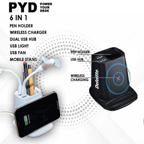 Multi-Functional Desktop Gadget (6 in 1)